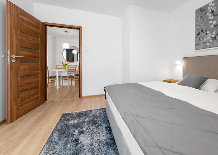 公寓 Blue Mare Polanki Classic 350m Baltic Sea *