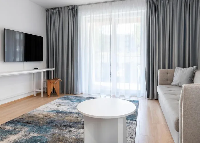 公寓 Blue Mare Polanki Classic 350m Baltic Sea *