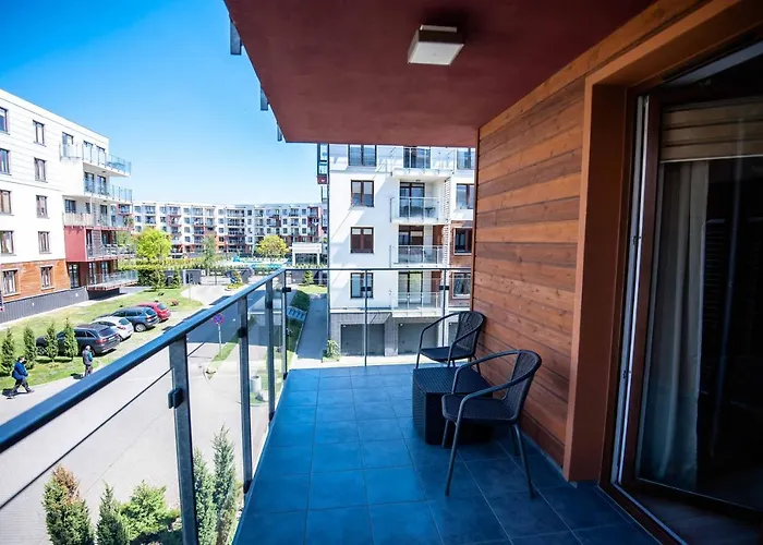 Blue Mare Polanki Classic 350m Baltic Sea Apartment Kolobrzeg